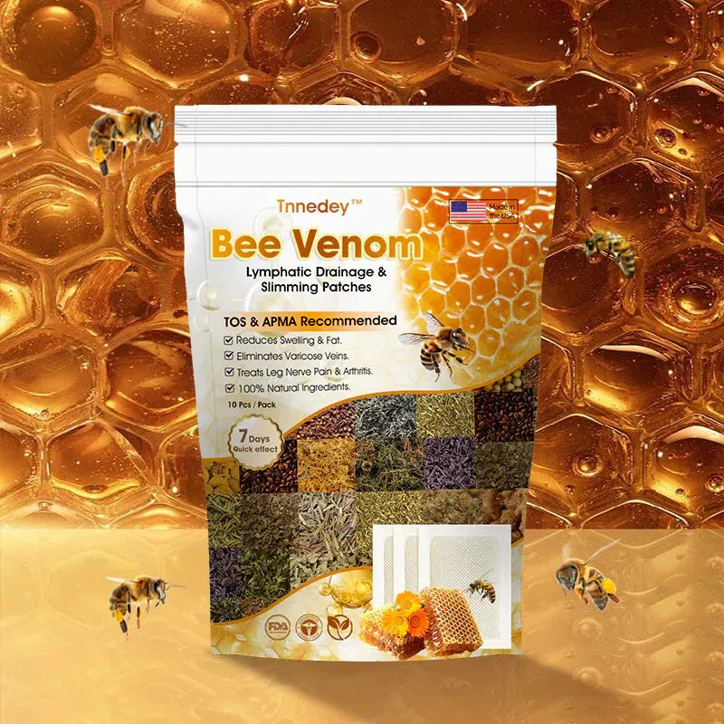Vivihomes Bee Venom Foot Patches — application on foot | Pakistan COD