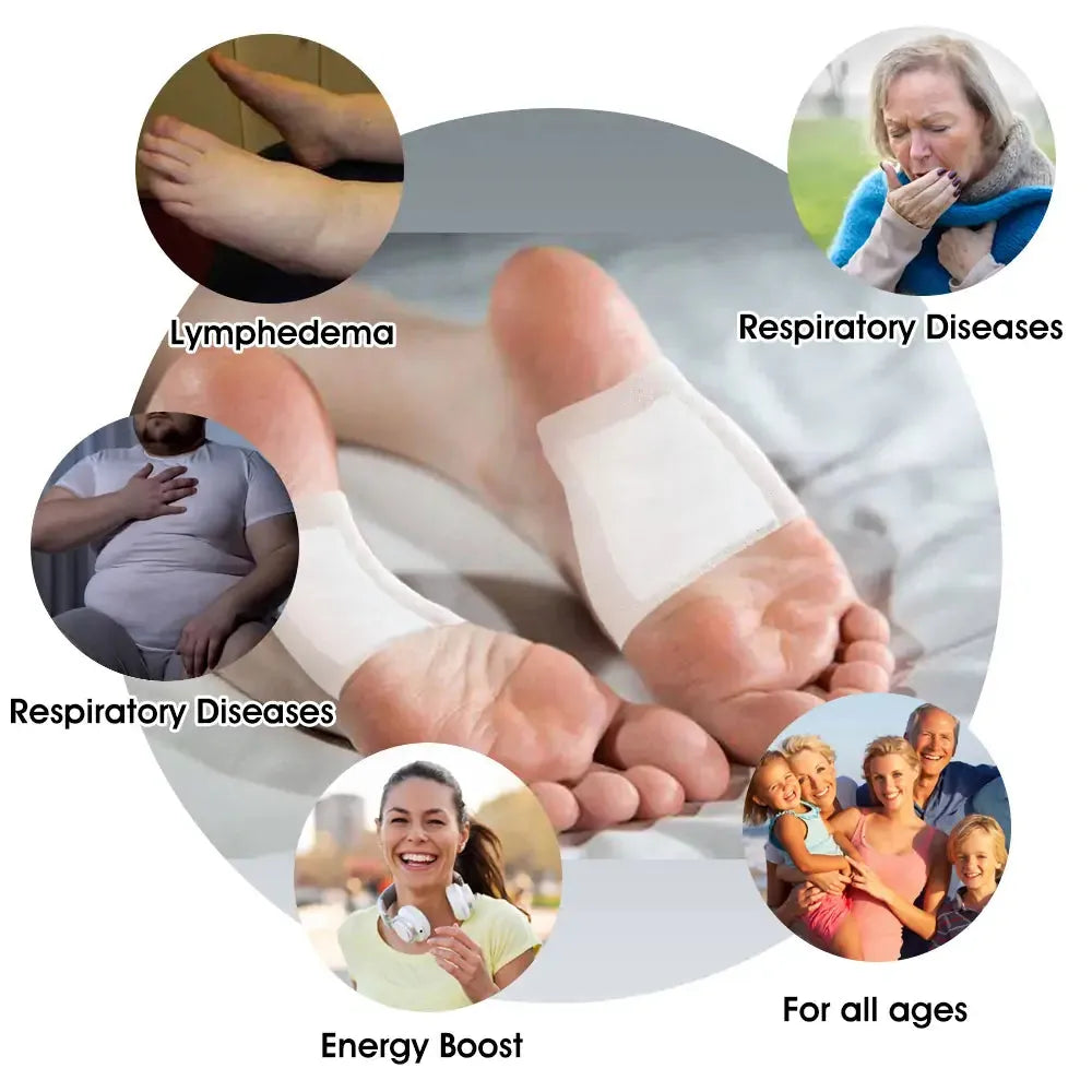Vivihomes Bee Venom Foot Patches — application on foot | Pakistan COD
